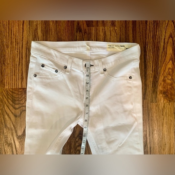 Rag & Bone capri skinny jeans, stretchy, white, size 28, NWOT - Picture 6 of 8